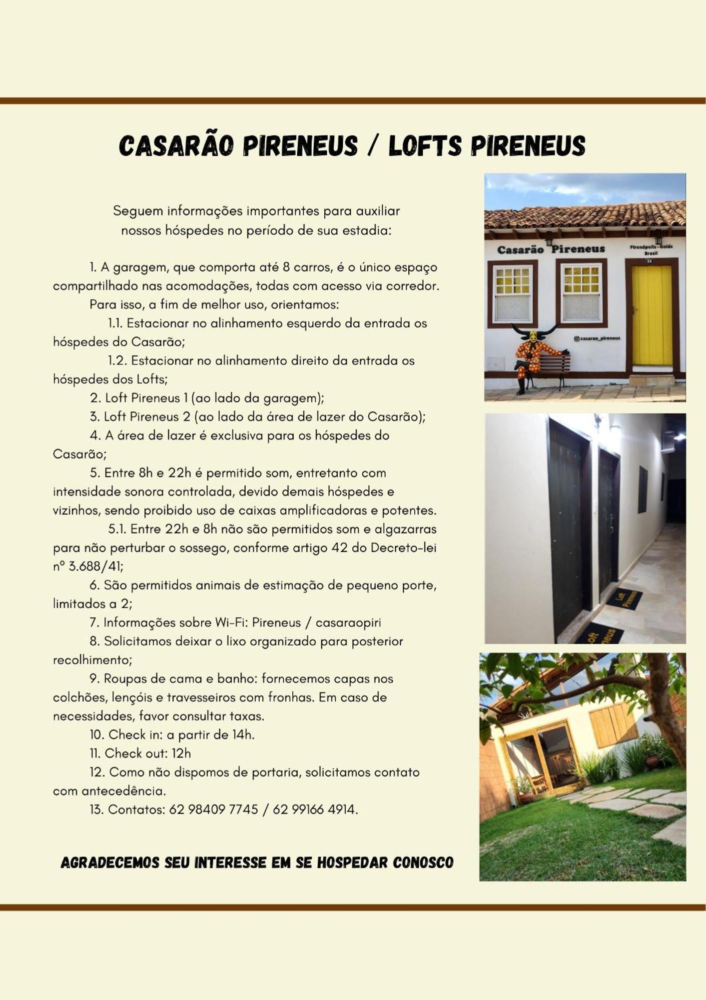 Casarão Pireneus Vila Pirenópolis Exterior foto